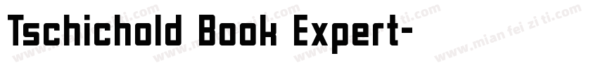 Tschichold Book Expert字体转换
